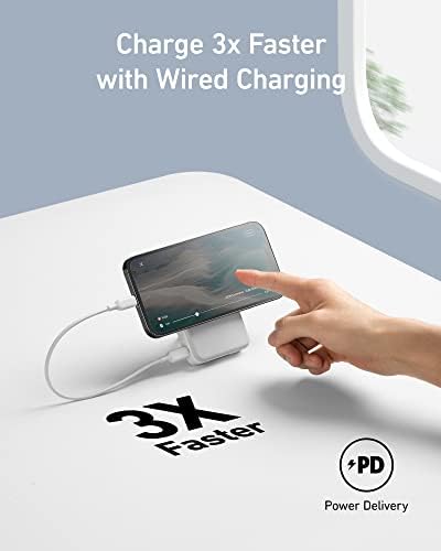 Anker 633 Magnetic Battery, 10,000mAh Foldable Wireless Portable Charger, 20W USB-C Power Delivery Power Bank with Stand, Magsafe-Compatible for iPhone 16/15/14/13/12 Series - Image 5