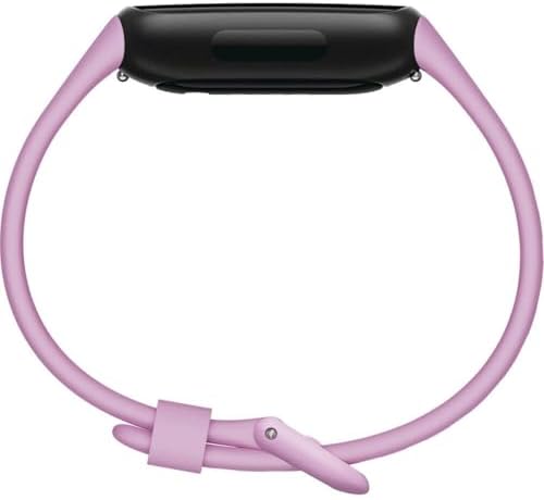 Fitbit Inspire 3 Health &-Fitness-Tracker with Stress Management, Workout Intensity, Sleep Tracking, 24/7 Heart Rate and more, Lilac Bliss/Black, One Size (S & L Bands Included) - Image 4
