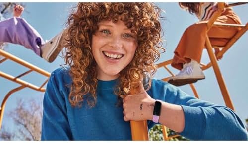 Fitbit Inspire 3 Health &-Fitness-Tracker with Stress Management, Workout Intensity, Sleep Tracking, 24/7 Heart Rate and more, Lilac Bliss/Black, One Size (S & L Bands Included) - Image 5