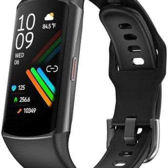 Smart Watch Fitness Tracker with 24/7 Heart Rate, Blood Oxygen Blood Pressure Monitor Sleep Tracker 120 Sports Modes Activity Trackers Step Calorie Counter IP68 Waterproof for Andriod iPhone Women Men